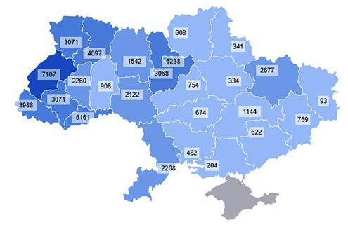 Tin ngày 13/7: Toàn Ucraina số ca nhiễm Covid-19 giảm, 612 trường hợp trong 24h, tỉnh Odessa 35 ca