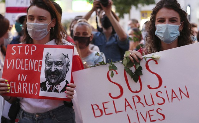 Nga cáo buộc các thế lực bên ngoài tìm cách gây bất ổn ở Belarus