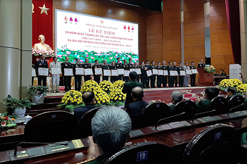 Kỷ niệm 31 năm ngày thành lập Hội Cựu chiến binh Việt Nam