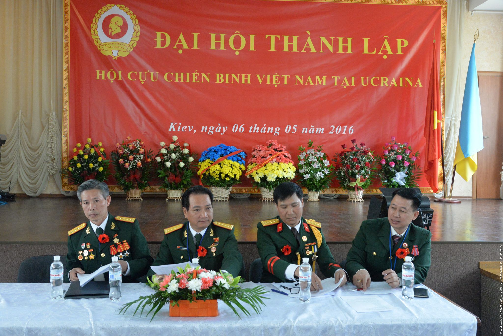 Hội Cựu chiến binh Việt Nam tại Ucraina 5 năm ngày thành lập