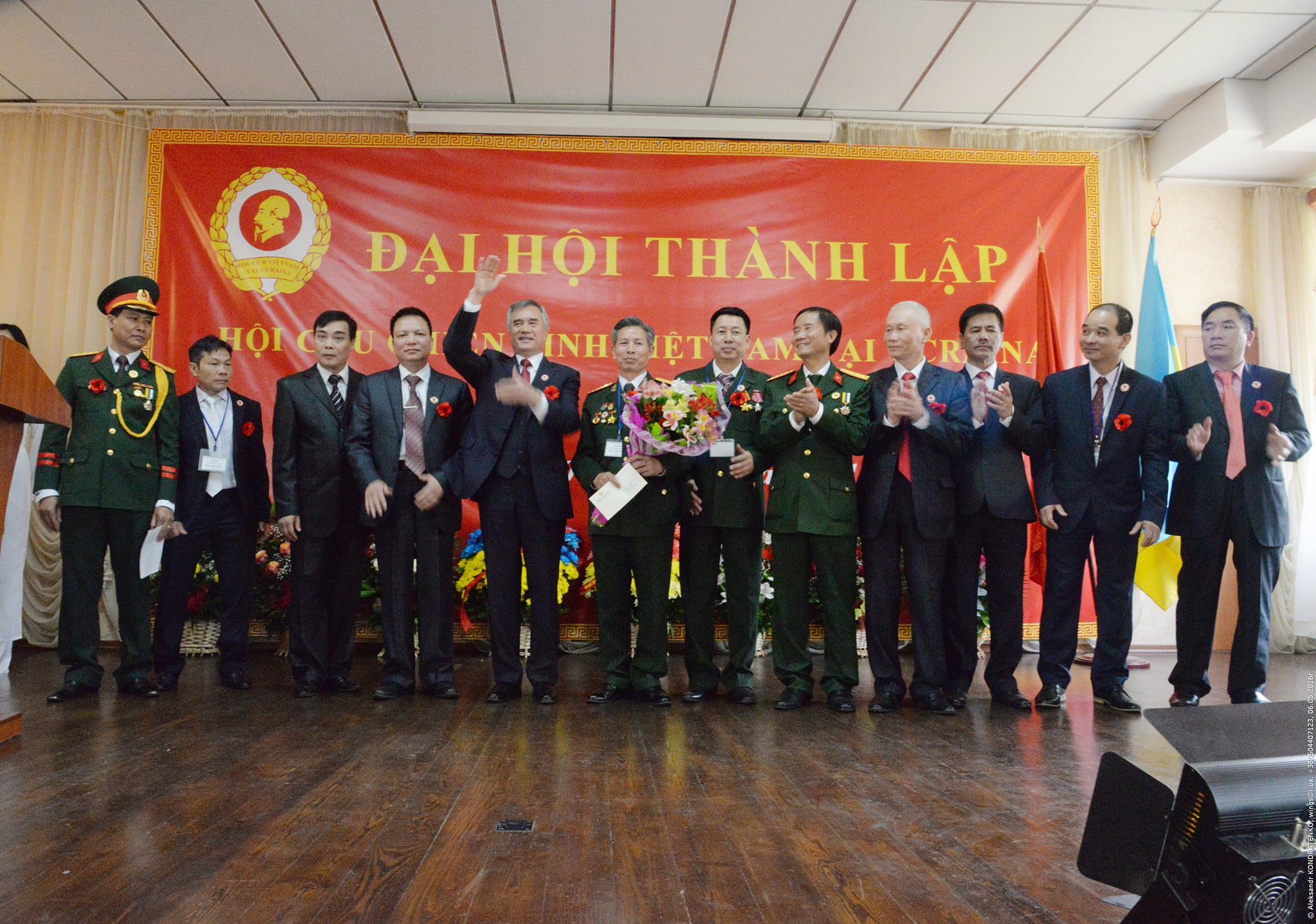 Hội Cựu chiến binh Việt Nam tại Ukraina 7 năm ngày thành lập