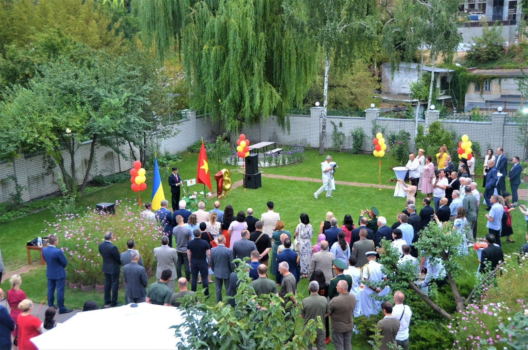 Đại sứ quán VN tại Ucraina tổ chức kỷ niệm 78 năm Quốc khánh Việt Nam