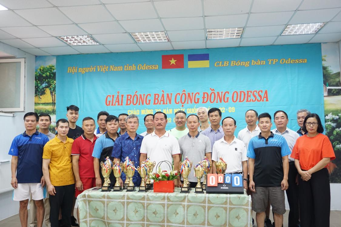 Thông báo về việc tổ chức Giải bóng bàn Odessa mở rộng năm 2023