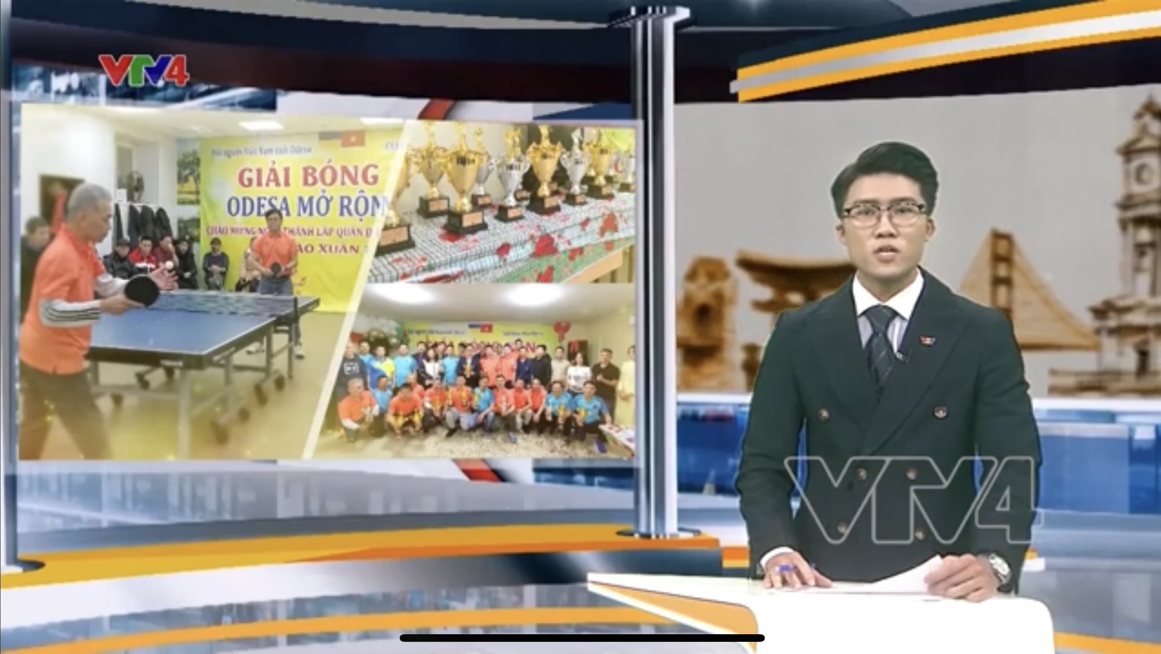 Phóng sự VTV4: Cộng đồng người Việt Nam thành phố Odessa tổ chức giải bóng bàn Odessa mở rộng năm 2023